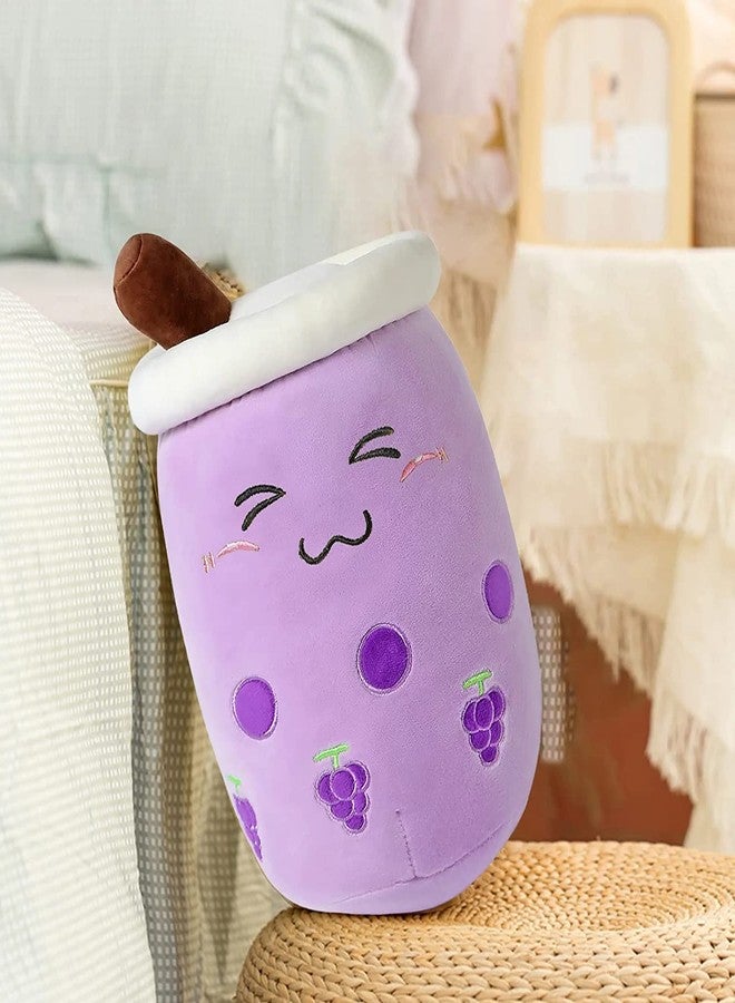 TechMax Solution Cute Bubble Tea Plush Toy Stuffed Food Shaped Pillow Cushion Cartoon Fruit Milk Tea Gift for Kids - Image 3